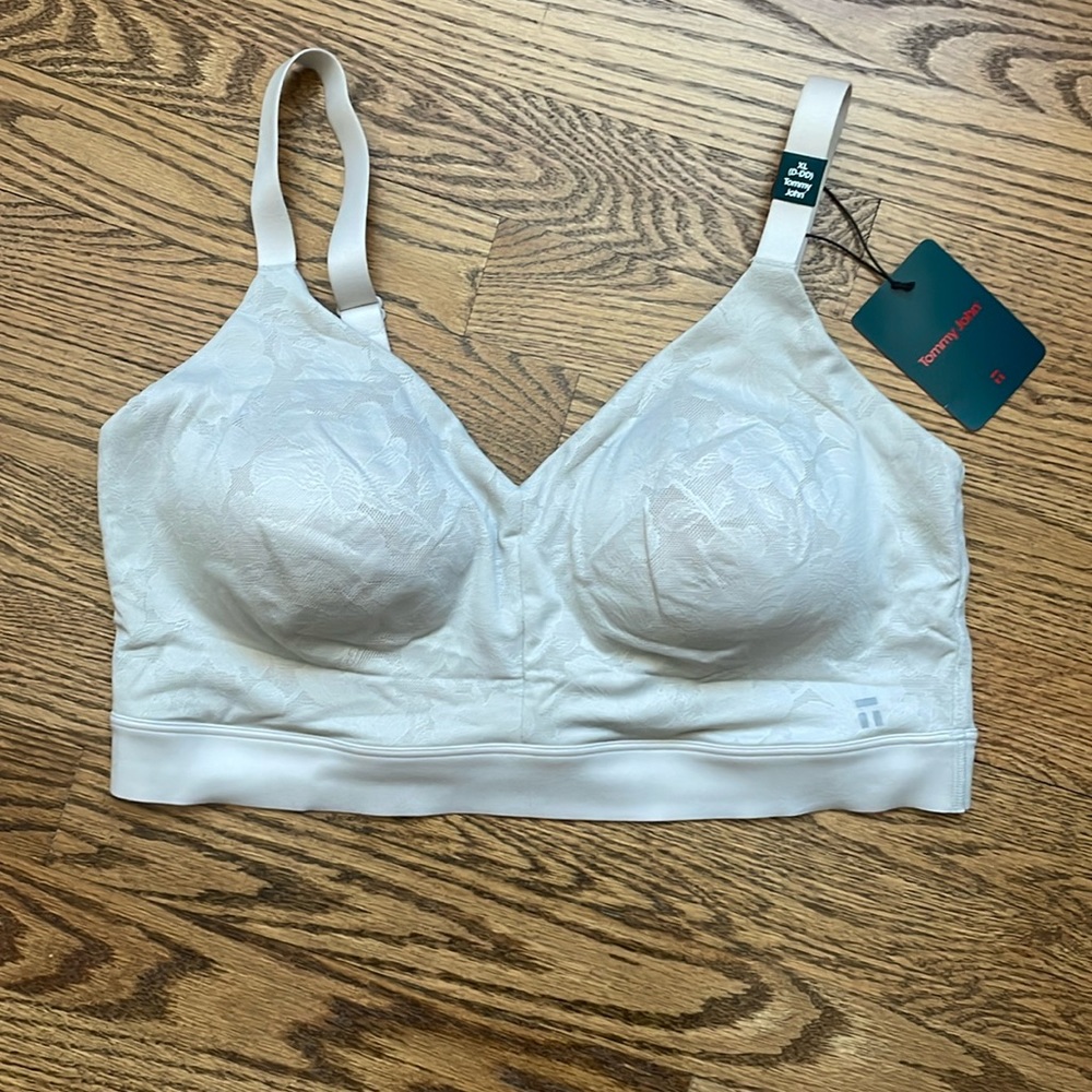 NWT Tommy John Comfort Lace Bralette XL (D-DD)